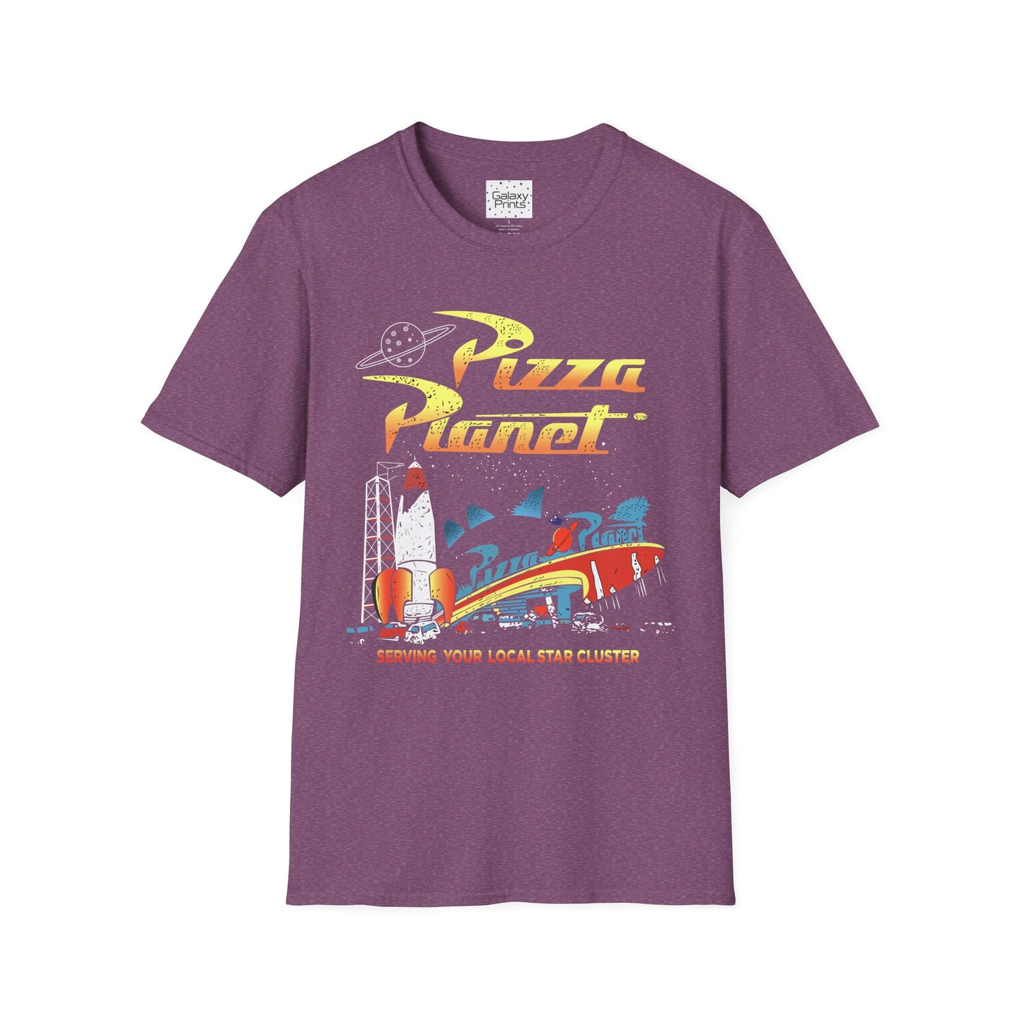 DISNEY inspired Unisex T-Shirt - Pizza Planet 'Serving Your Local Star Cluster'