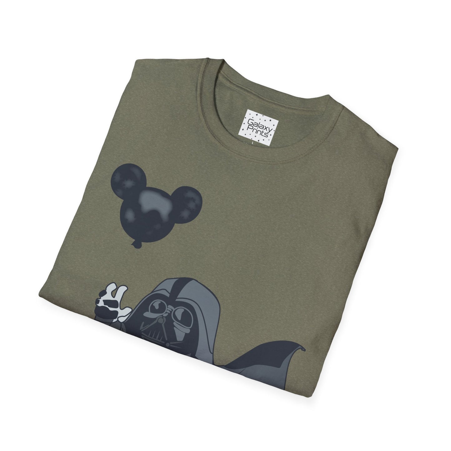 Unisex T-Shirt - DISNEY Inspired - 'Darth using the Force to control his Mickey balloon'