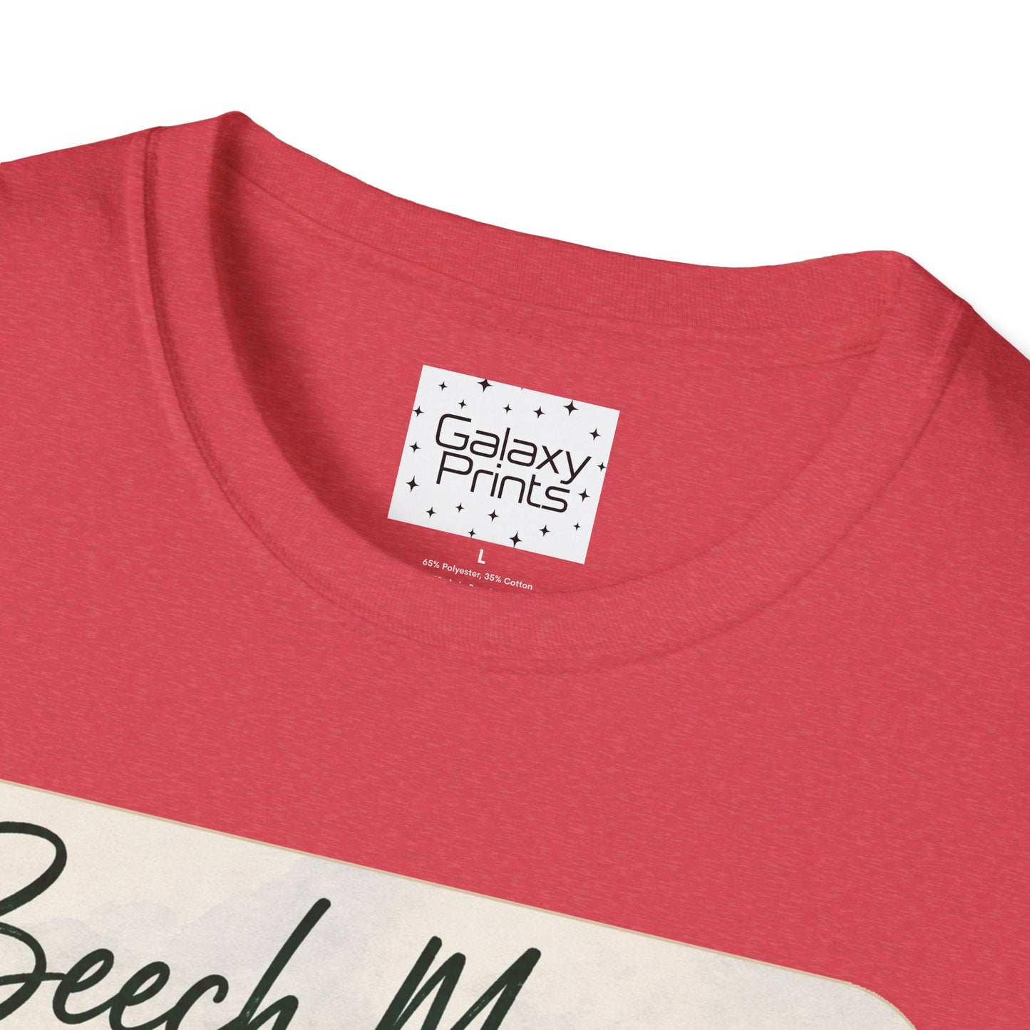 Beech Mountain North Carolina Scenic T-Shirt — Mountain Trail Floral Design