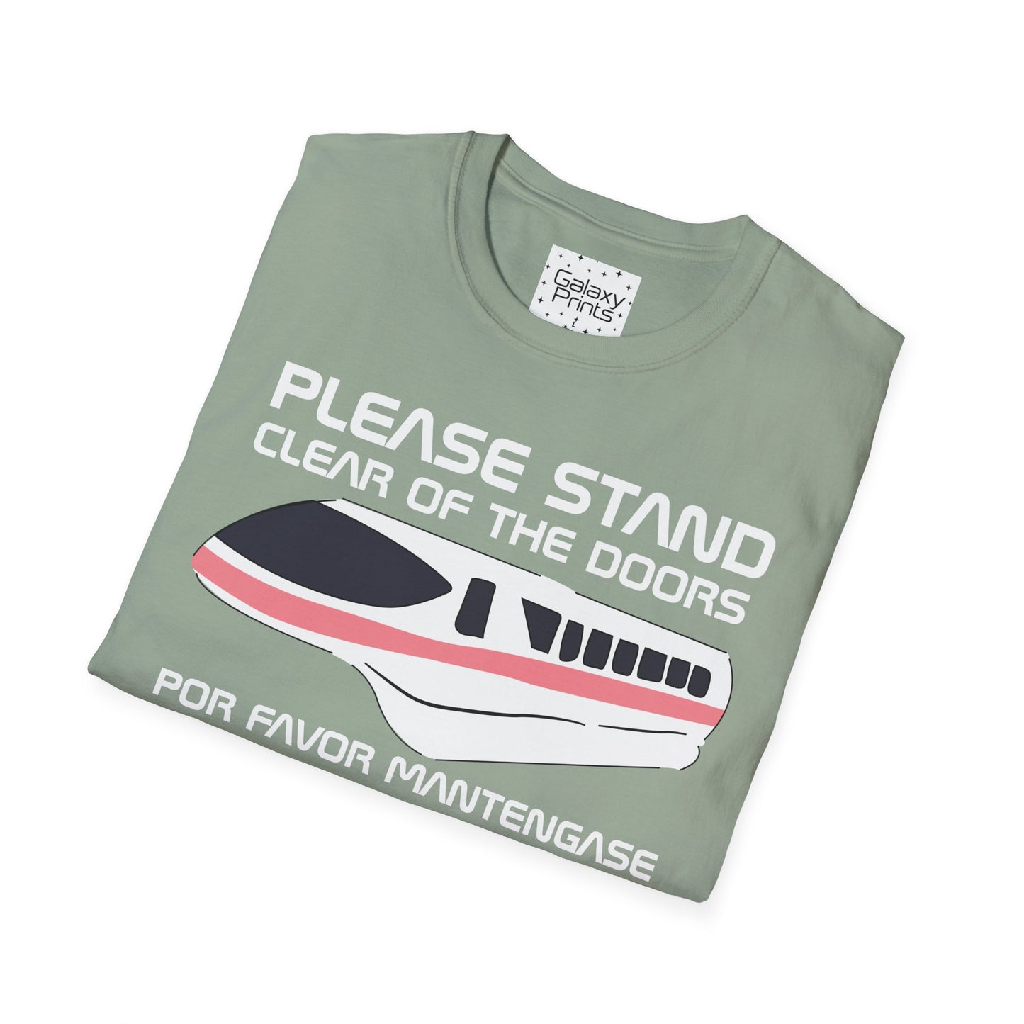 DISNEY inspired Unisex T-Shirt - Monorail Please Stand Clear Of The Doors