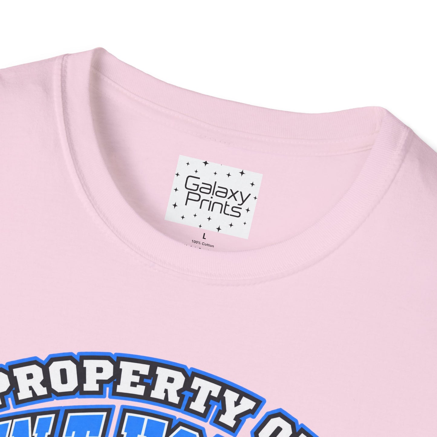 Property of JTH Vikings T‑Shirt 6XL — Viking in Power Circle back - Hoggard School Spirit Tee
