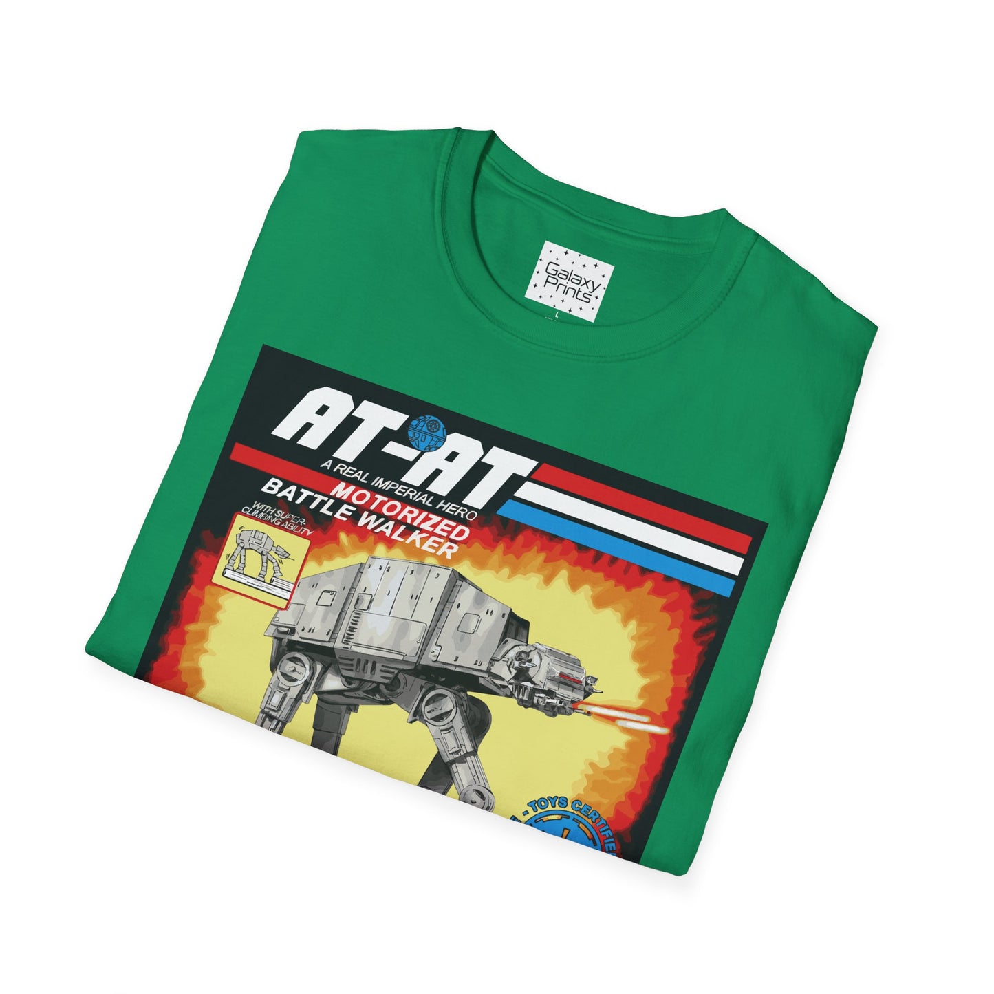 Star Wars AT-AT Walker Toy Box Retro Graphic Unisex Softstyle T-Shirt