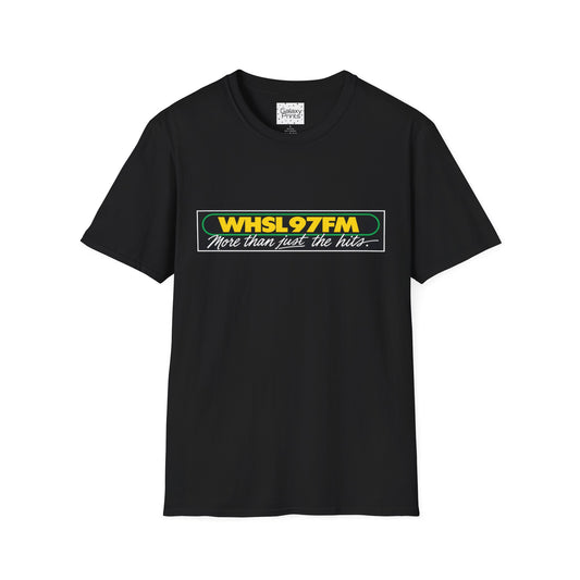 WHSL 97FM Retro Radio T-Shirt — “More Than Just the Hits” - Old School Throw Back