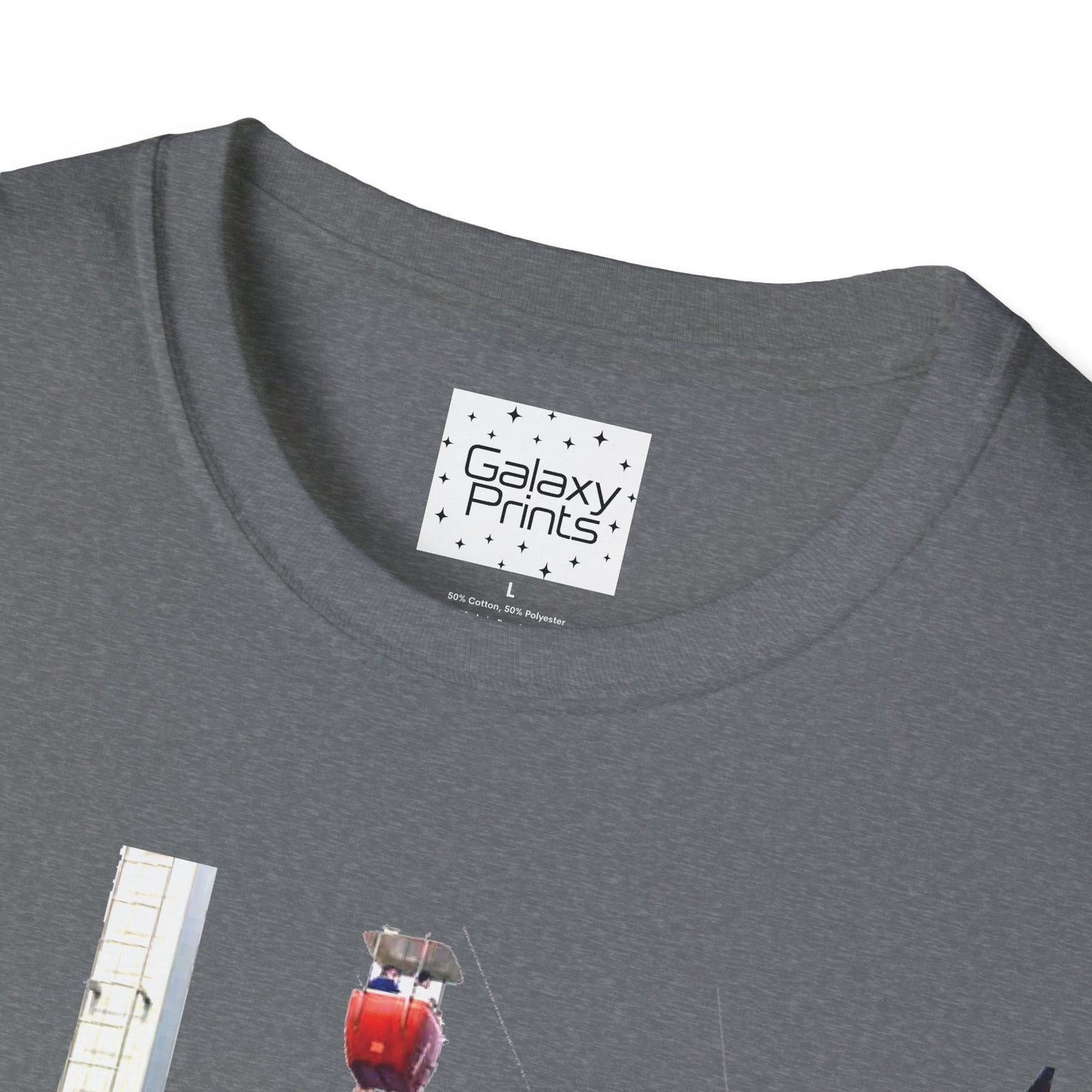 Unisex T-Shirt - DISNEY Inspired - '1970's WDW Florida Picture Graphic next to Small World & Pinocchio Grotto'