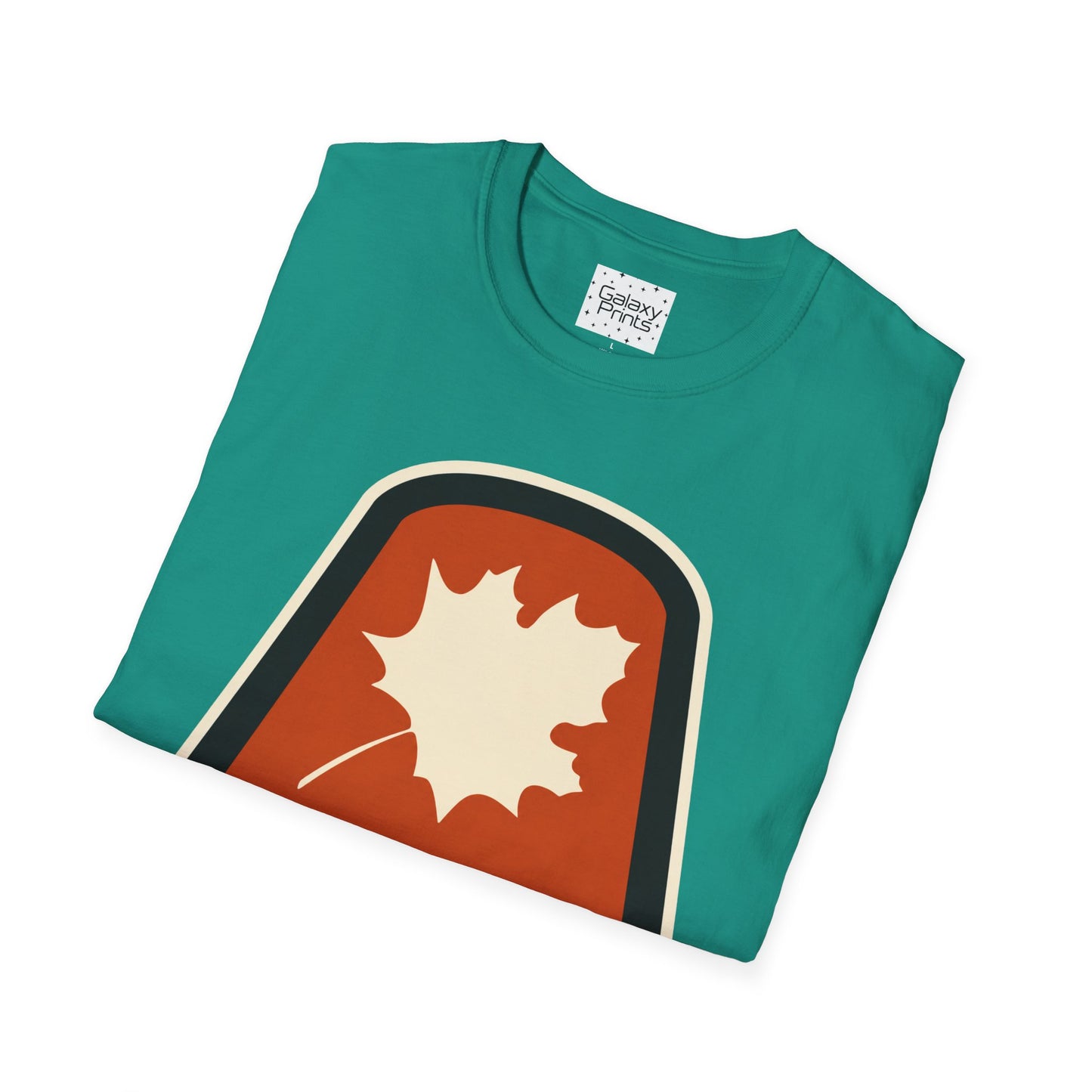 Sugar Mountain Ski Maple Leaf T-Shirt - Retro Throw Back to the 80's