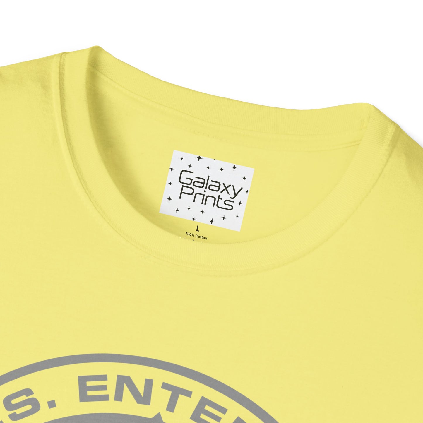 Unisex T-Shirt - POP Culture - 'From STAR TREK the TV & Movie HIT Franchises - U.S.S. Enterprise Flight Patch'