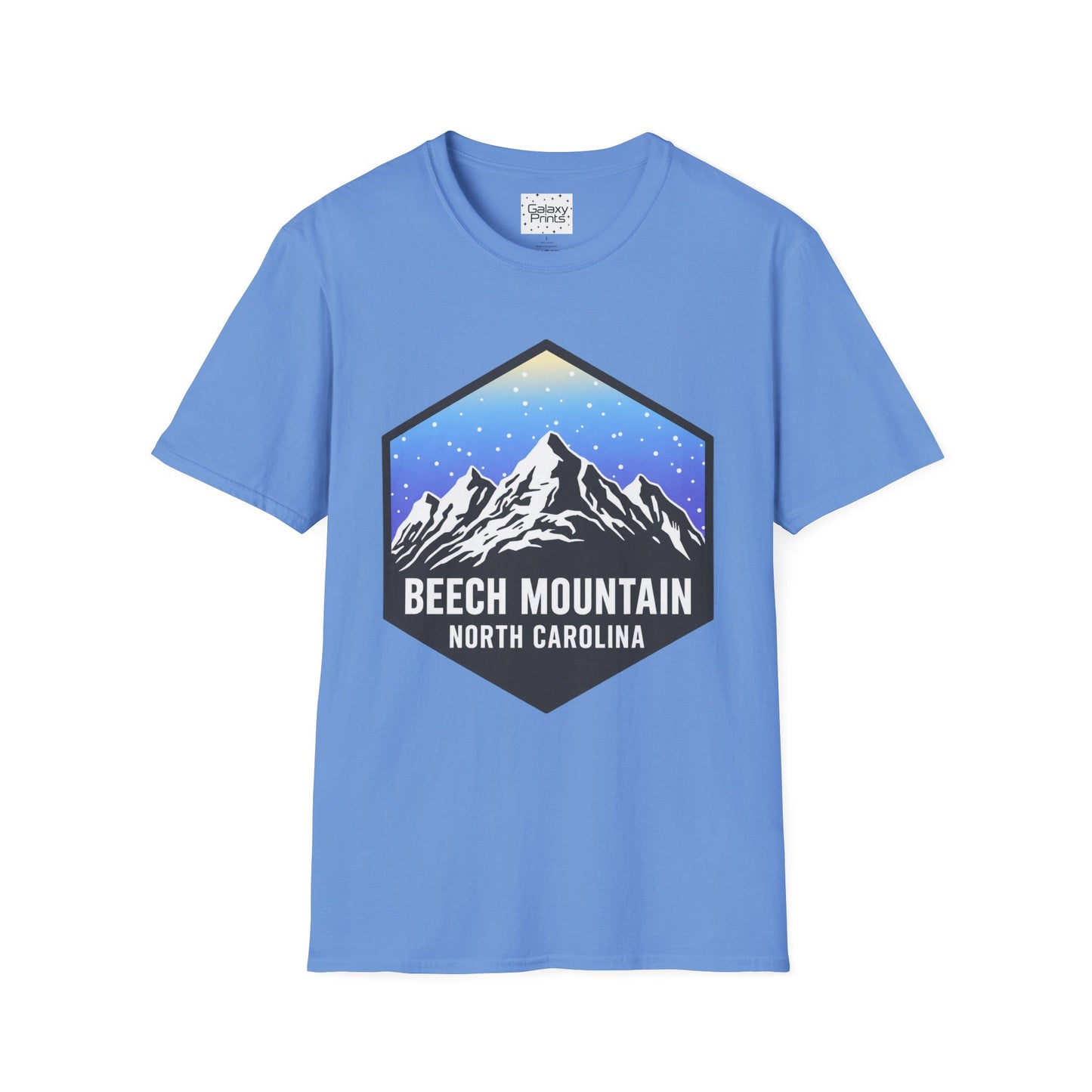 Mountain Blue Diamond T‑Shirt — Beech Mountain North Carolina Graphic Tee
