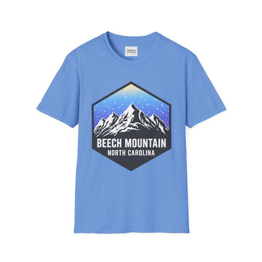 Mountain Blue Diamond T‑Shirt — Beech Mountain North Carolina Graphic Tee