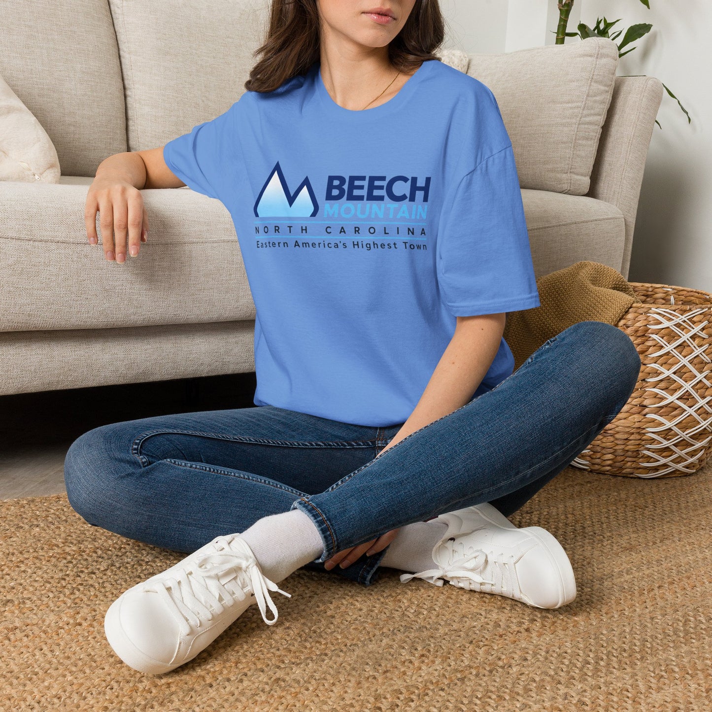 Beech Mountain NC T-Shirt — "Eastern America's Highest Town" Souvenir