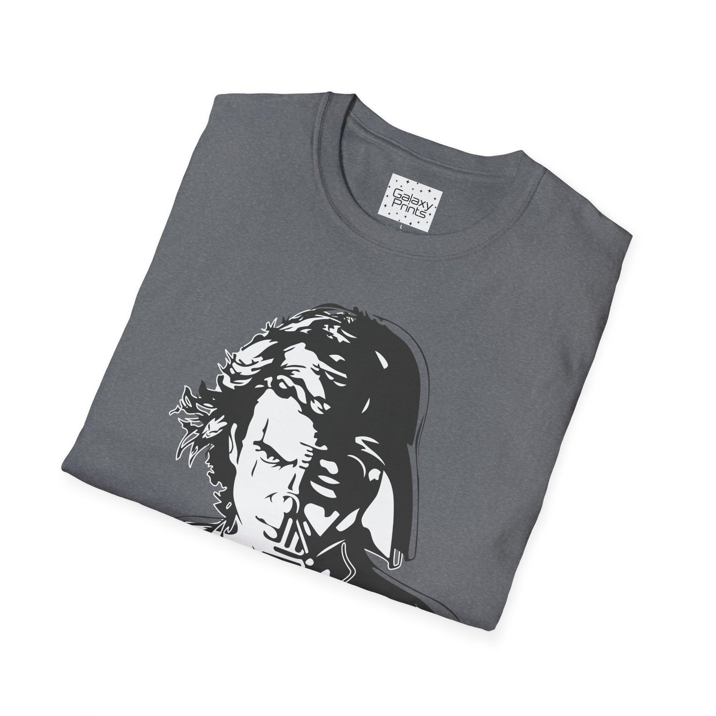 Star Wars Unisex T-Shirt - 'Aiken and Darth Struggle' Graphic Tee