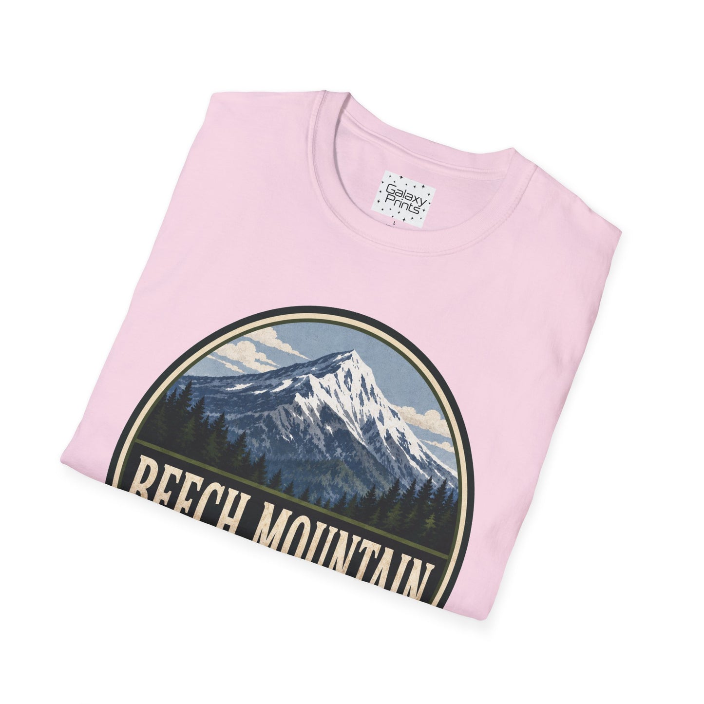 Mountain Graphic T-Shirt — “Beech Mountain, North Carolina” Vintage Outdoor Tee