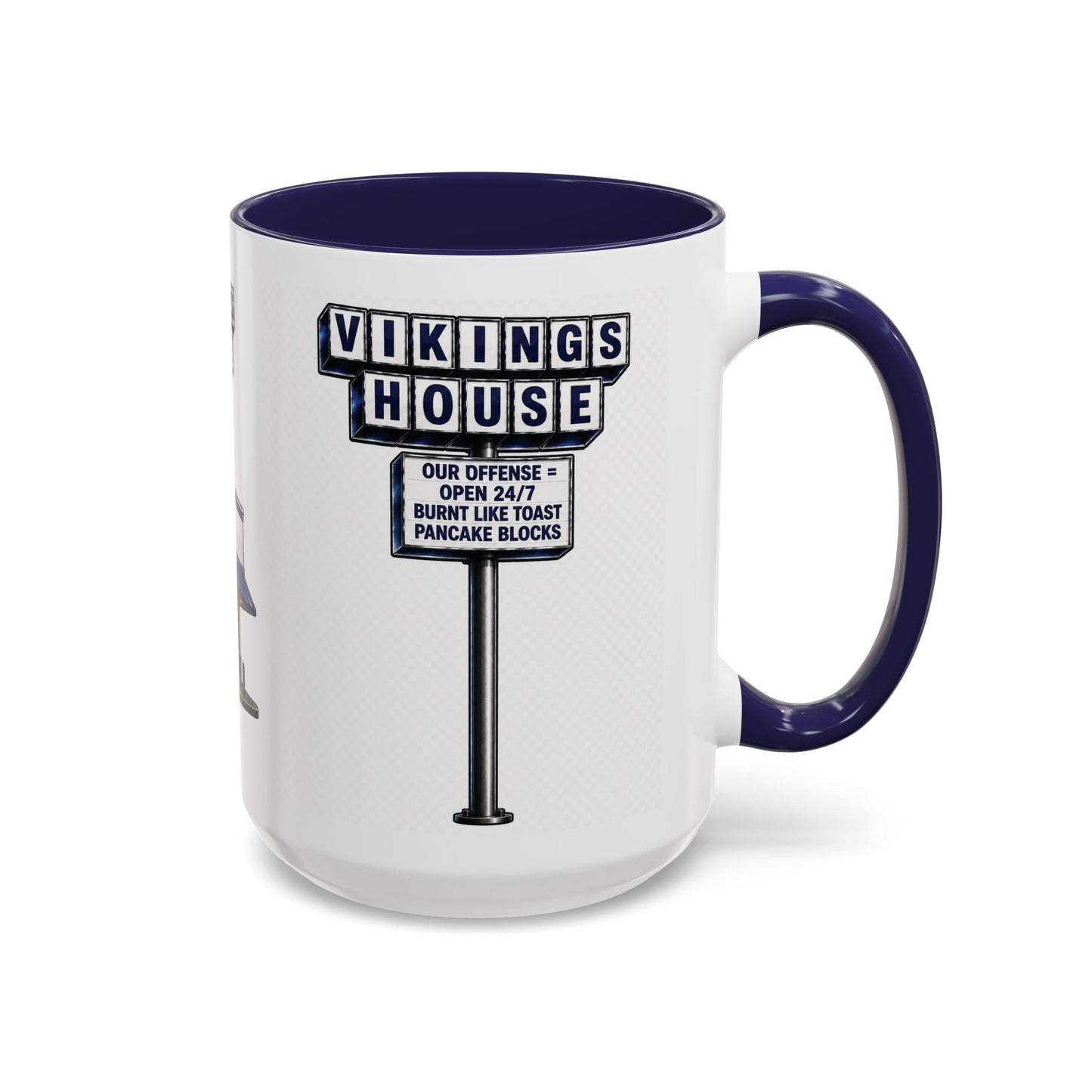 Hoggard Vikings Stylish Accent Coffee Mug  "Like Waffle House" 2 - Perfect for Daily Brew & Gifts