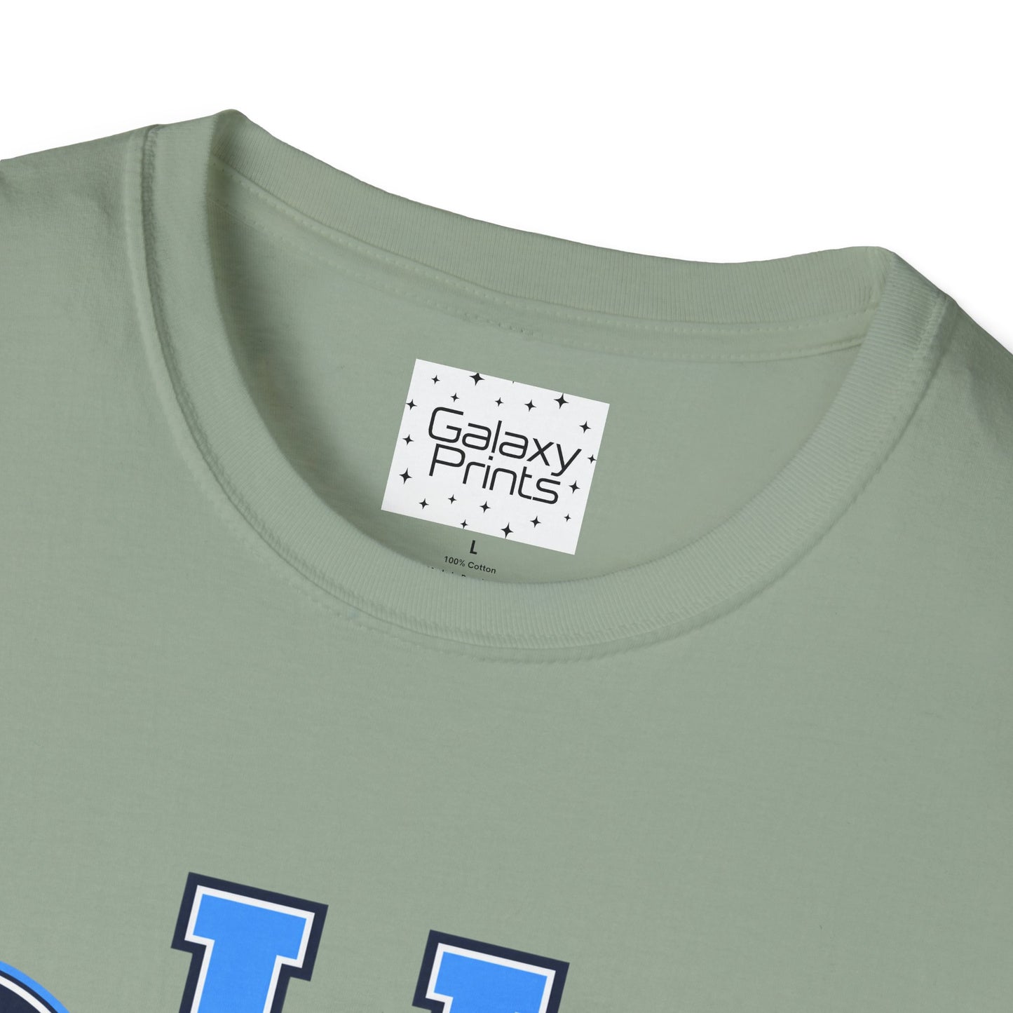 Hoggard - H w/ Axes T-Shirt – Blue 'H' with Crossed Battle Axes Graphic Spirit Tee