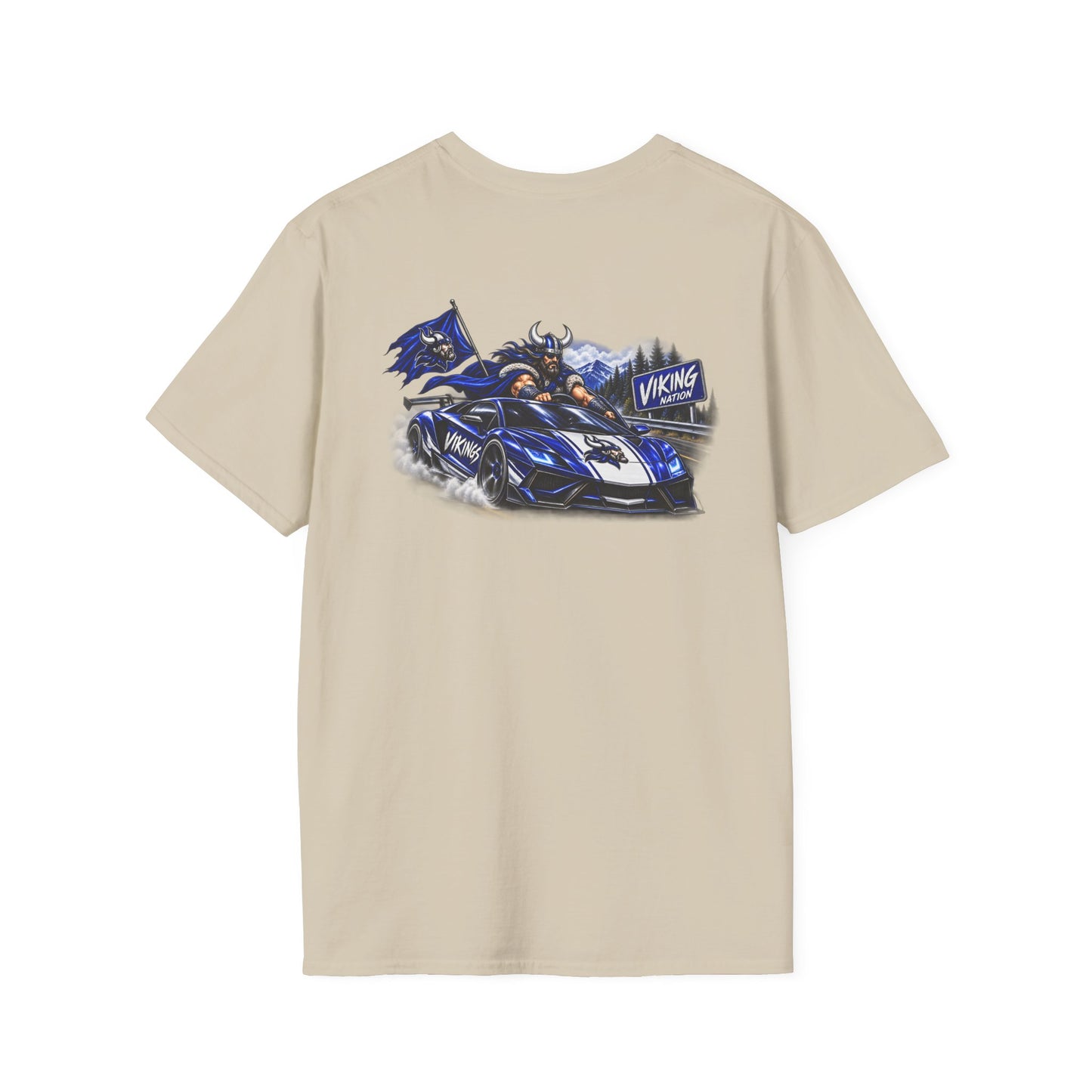 Hoggard Vikings Inspired - 1TEAM 1FAM -2  - Viking Helmet - Unisex T-Shirt 2