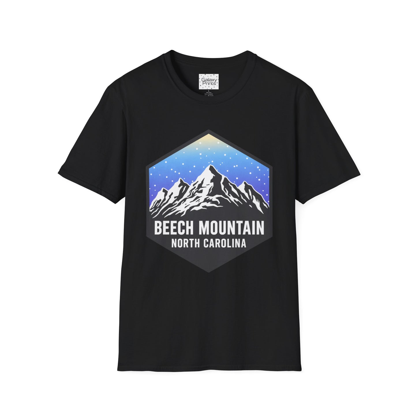 Mountain Blue Diamond T‑Shirt — Beech Mountain North Carolina Graphic Tee