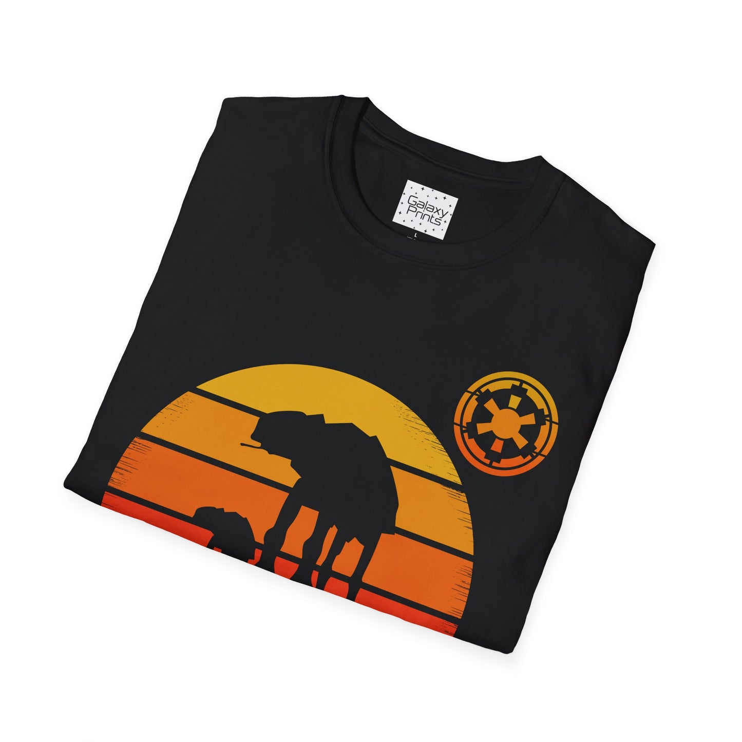 Star Wars Inspired Unisex T-Shirt - 'AT-AT Walker Sunset' Graphic Tee