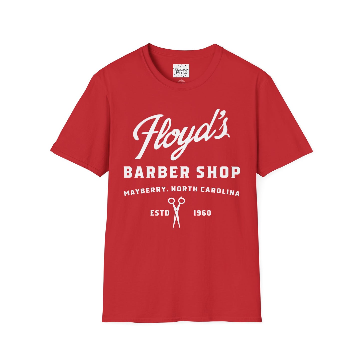 Unisex T-Shirt - POP Culture - 'TV Hit Show The Andy Griffith Show - Mayberry - Floyd's Barber Shop T-shirt'