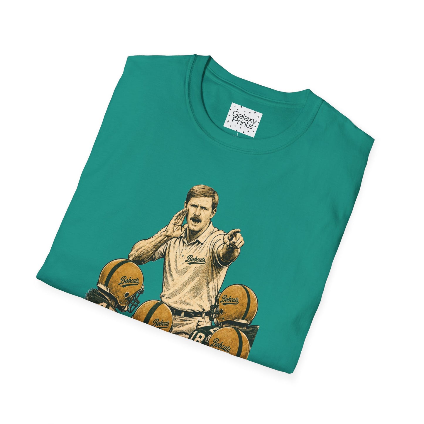 Lees-McRae College Bobcats Vintage Football T-Shirt — Coach Bryan "Don't Go MONDO" - Forever Undefeated