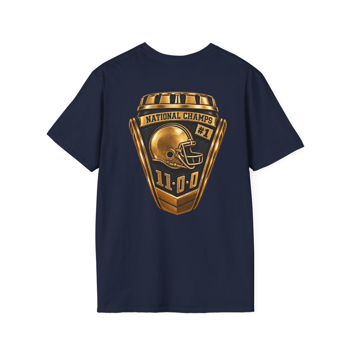LMC Football Champions T‑Shirt — “East Bowl and National Champions” Vintage Helmet Design