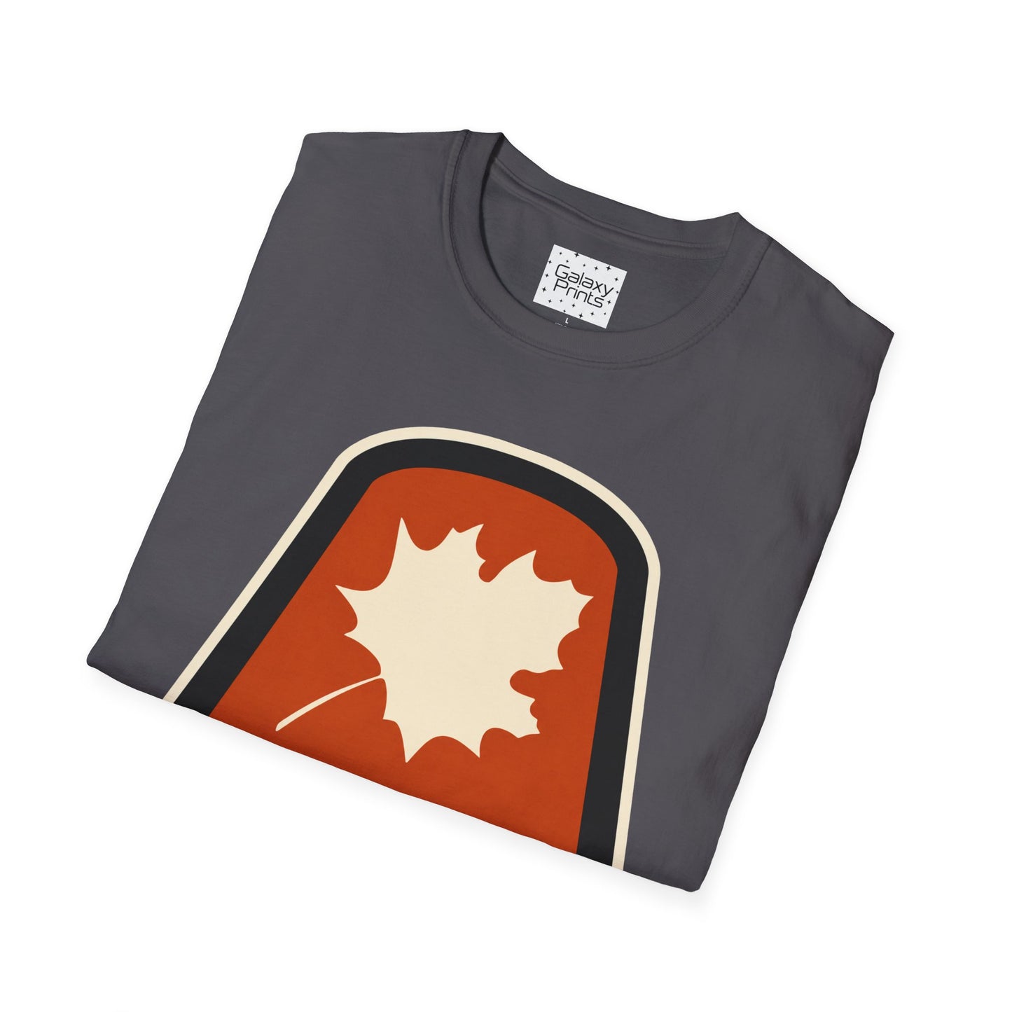 Sugar Mountain Ski Maple Leaf T-Shirt - Retro Throw Back to the 80's