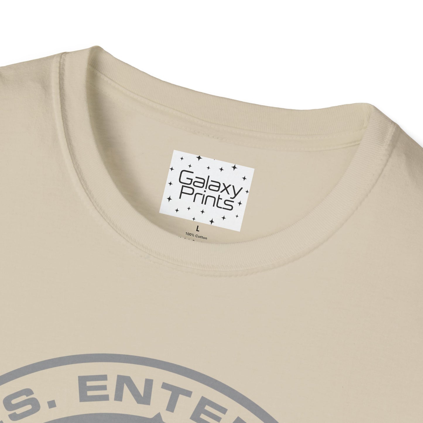 Unisex T-Shirt - POP Culture - 'From STAR TREK the TV & Movie HIT Franchises - U.S.S. Enterprise Flight Patch'