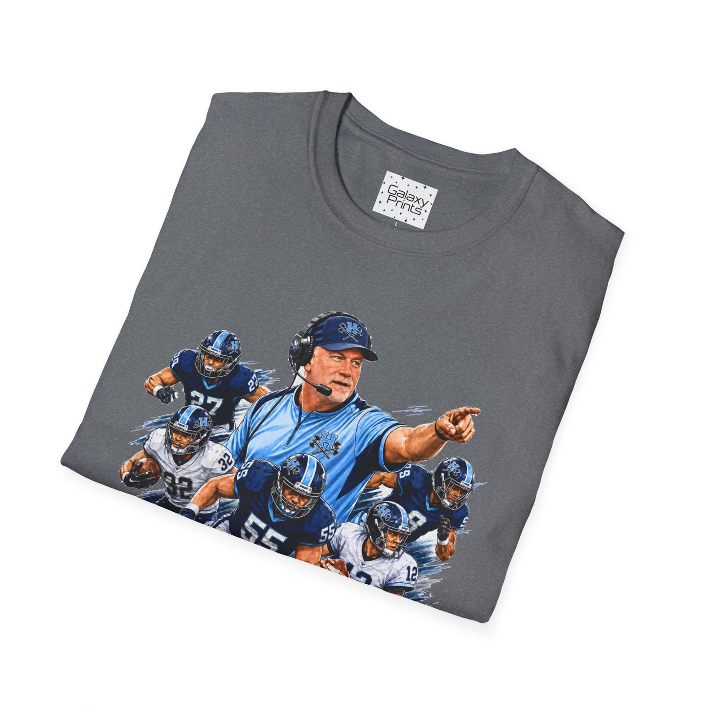 Hoggard Vikings Inspired - 1TEAM 1FAM - Viking Helmet - Unisex T-Shirt