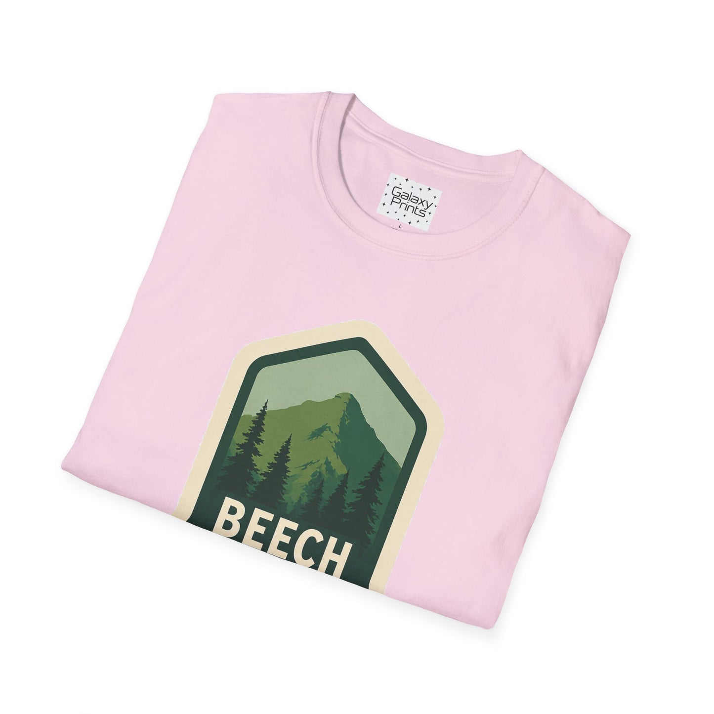 Beech Mountain NC Vintage Hiking T-Shirt — Retro Mountain Badge Graphic Tee