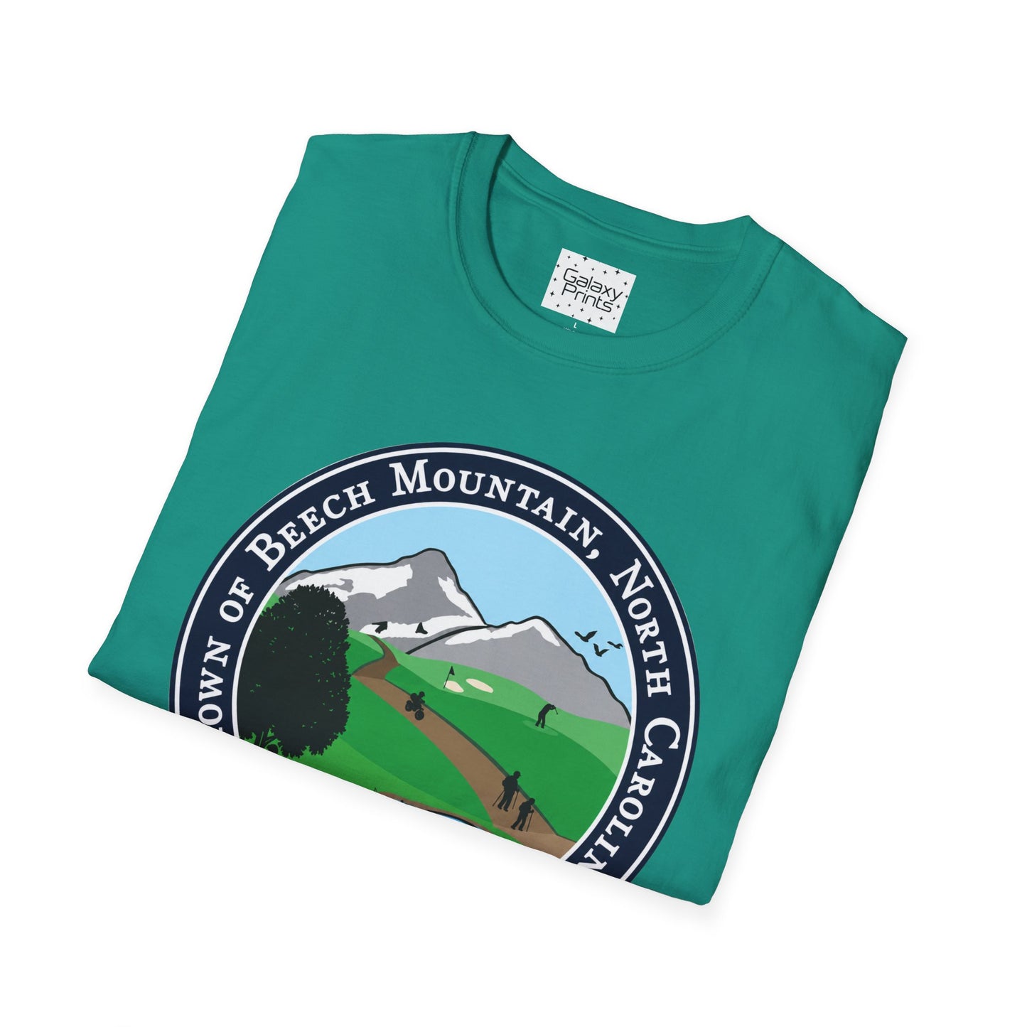 The Town of Beech Mountain, North Carolina Seal T-Shirt — Scenic Mountain Town Tee