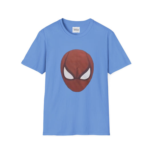 Inspired by Spider Mask T-Shirt - With Vision test on the back of shirt