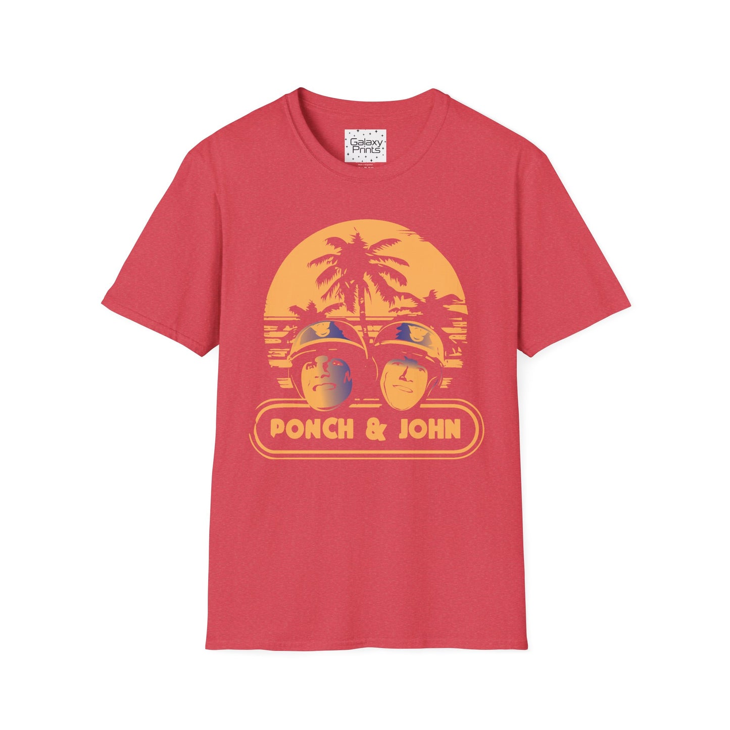 Unisex T-Shirt - POP Culture - 'PONCH & JOHN from CHiPS'