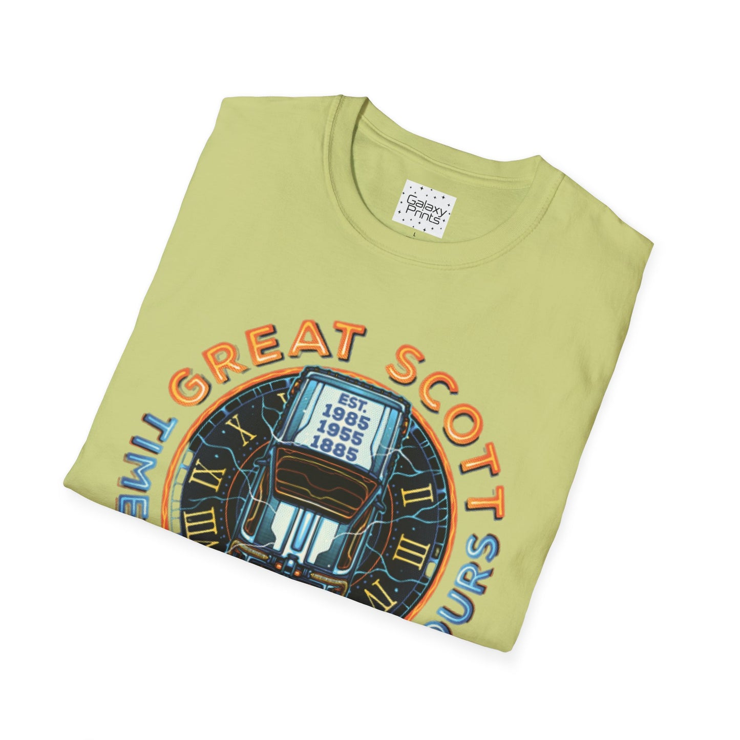 Back To The Future Inspired Unisex T-Shirt - 'Great Scott - Time Travel and Tours'