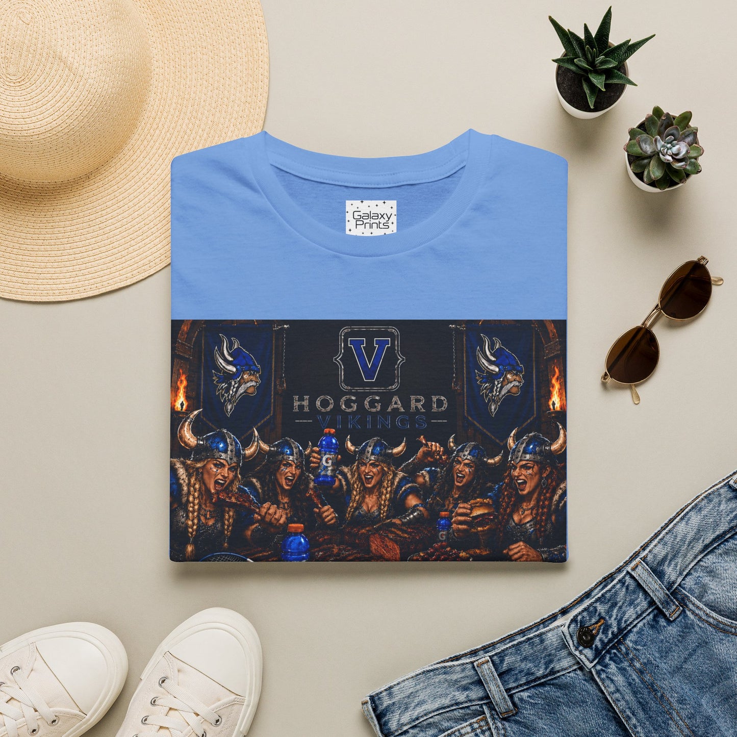 Lady Vikings Tennis T‑Shirt — Hoggard School Spirit Tee - Ladies Tennis