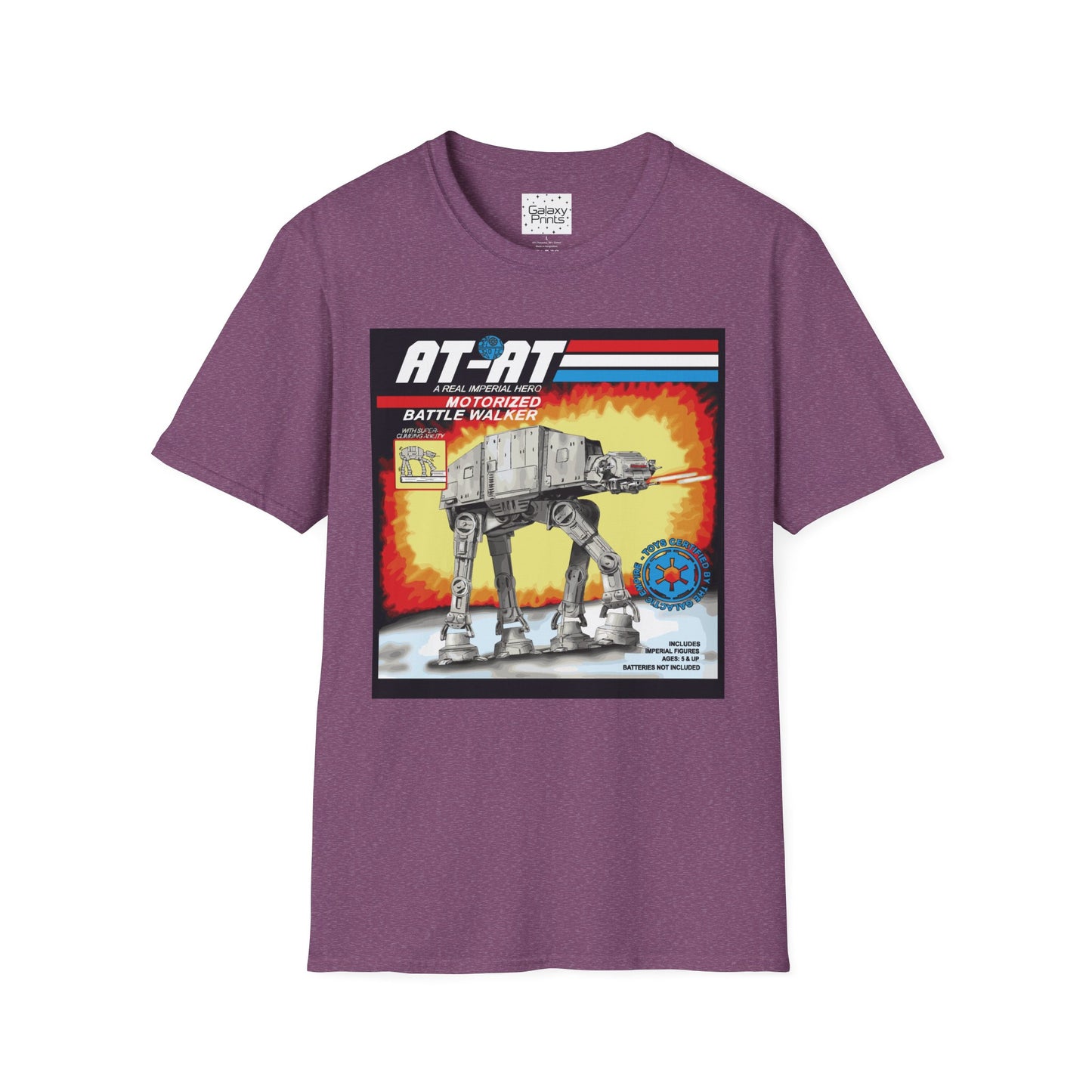 Star Wars AT-AT Walker Toy Box Retro Graphic Unisex Softstyle T-Shirt