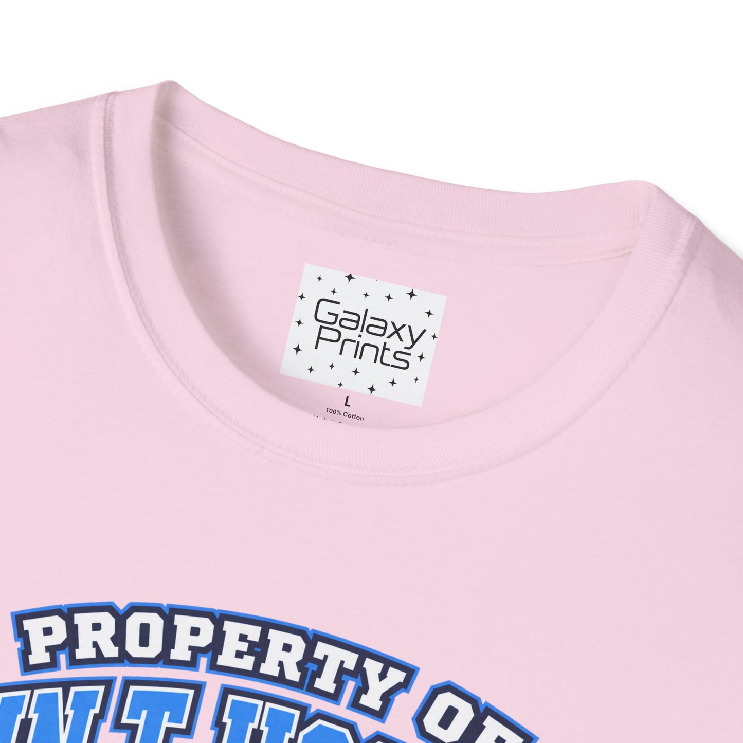 Property of JTH Vikings T‑Shirt XL — Viking in Power Circle back - Hoggard School Spirit Tee
