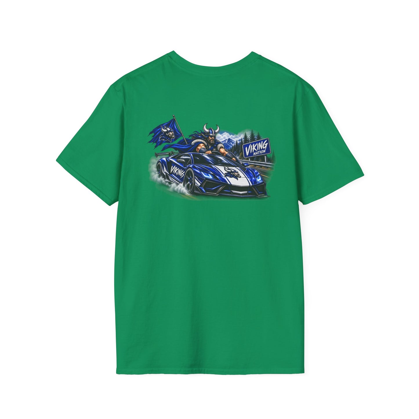 Hoggard Vikings Inspired - 1TEAM 1FAM -2  - Viking Helmet - Unisex T-Shirt 2