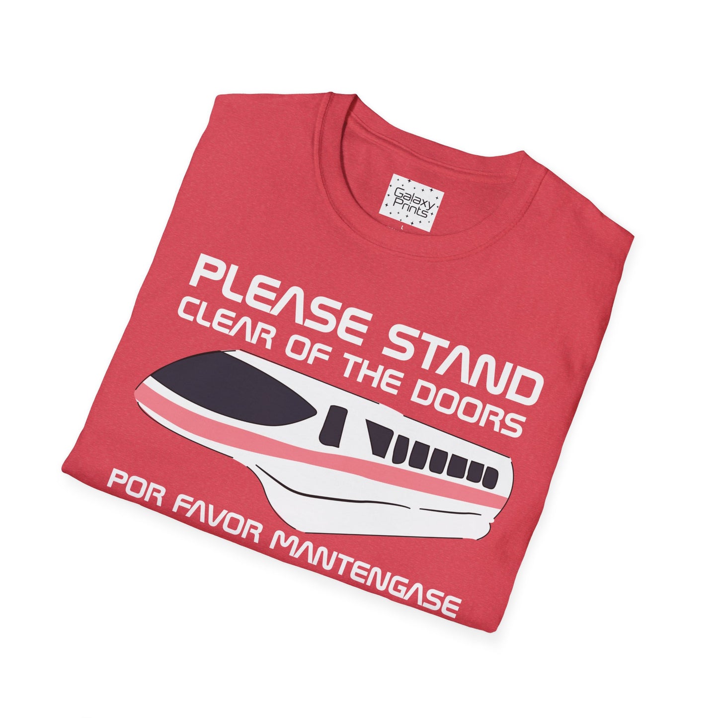 DISNEY inspired Unisex T-Shirt - Monorail Please Stand Clear Of The Doors