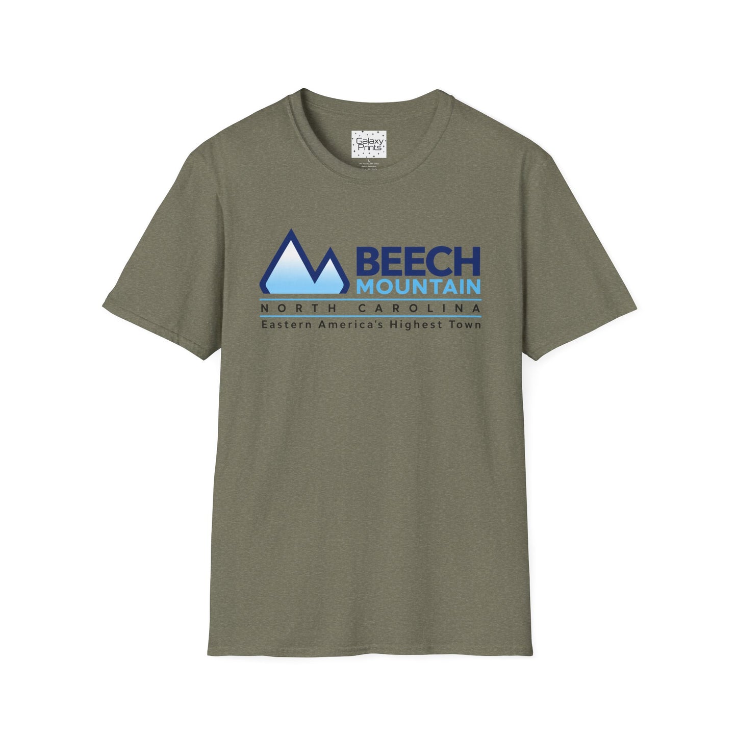 Beech Mountain NC T-Shirt — "Eastern America's Highest Town" Souvenir