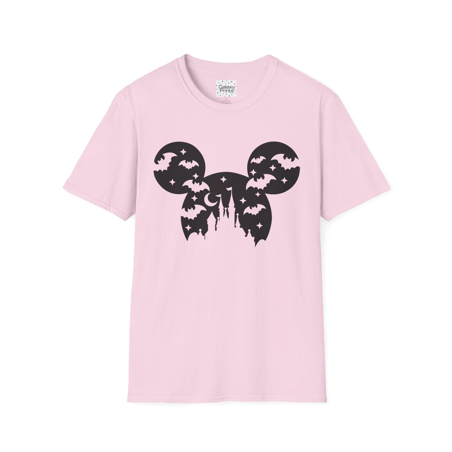 Unisex T-Shirt - DISNEY Inspired - 'Mickey Head with Castle for Halloween'