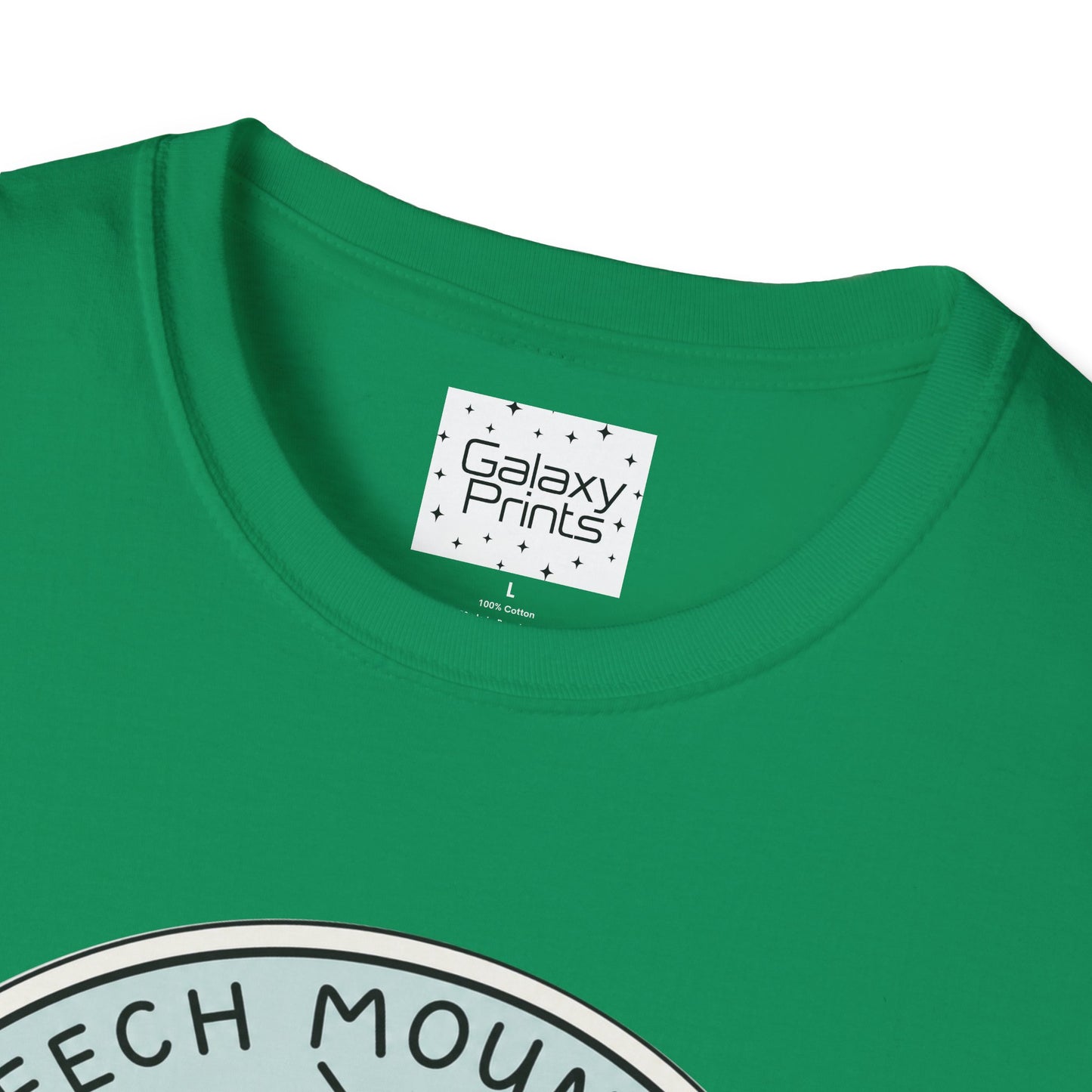 Beech Mountain NC Ski Lift Cartoon T-Shirt — Mountain Cabin & River Outdoor Cartoon Graphic Tee