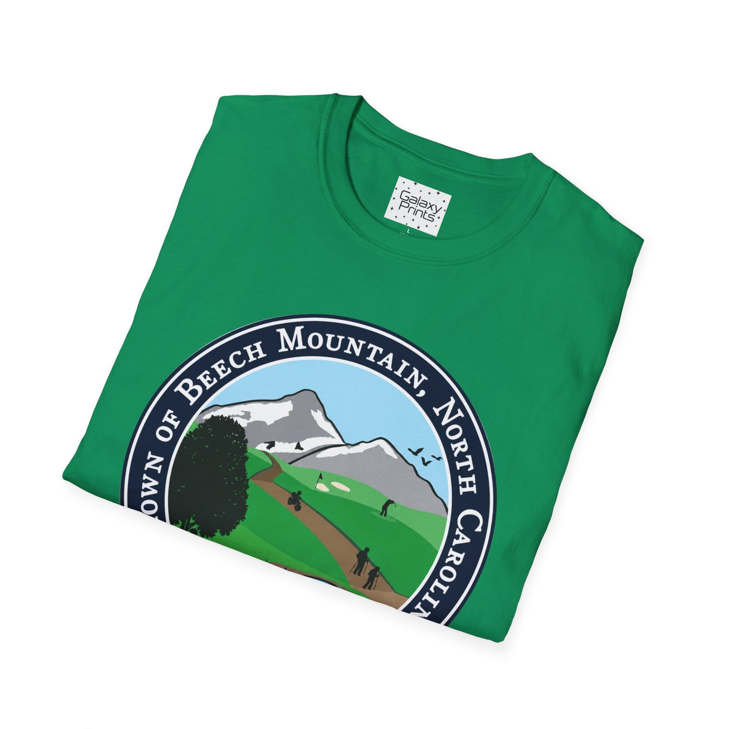 The Town of Beech Mountain, North Carolina Seal T-Shirt — Scenic Mountain Town Tee