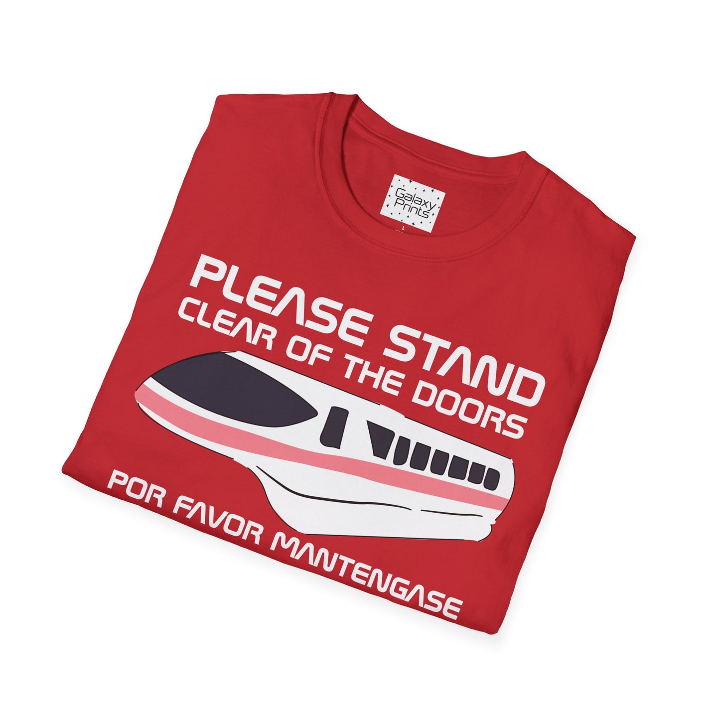 DISNEY inspired Unisex T-Shirt - Monorail Please Stand Clear Of The Doors