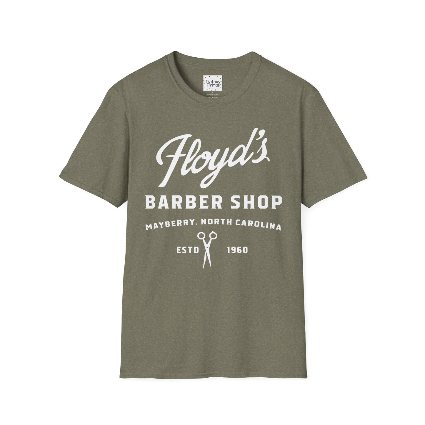 Unisex T-Shirt - POP Culture - 'TV Hit Show The Andy Griffith Show - Mayberry - Floyd's Barber Shop T-shirt'
