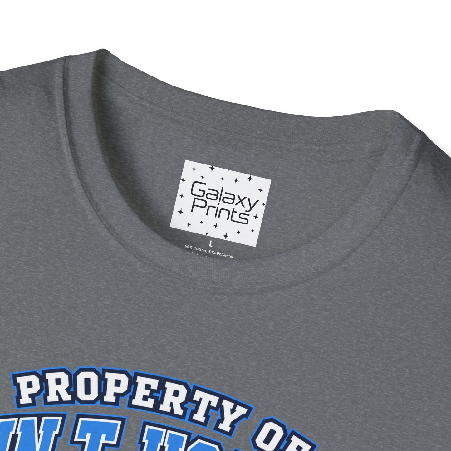 Property of JTH Vikings T‑Shirt XXL — Viking in Power Circle back - Hoggard School Spirit Tee