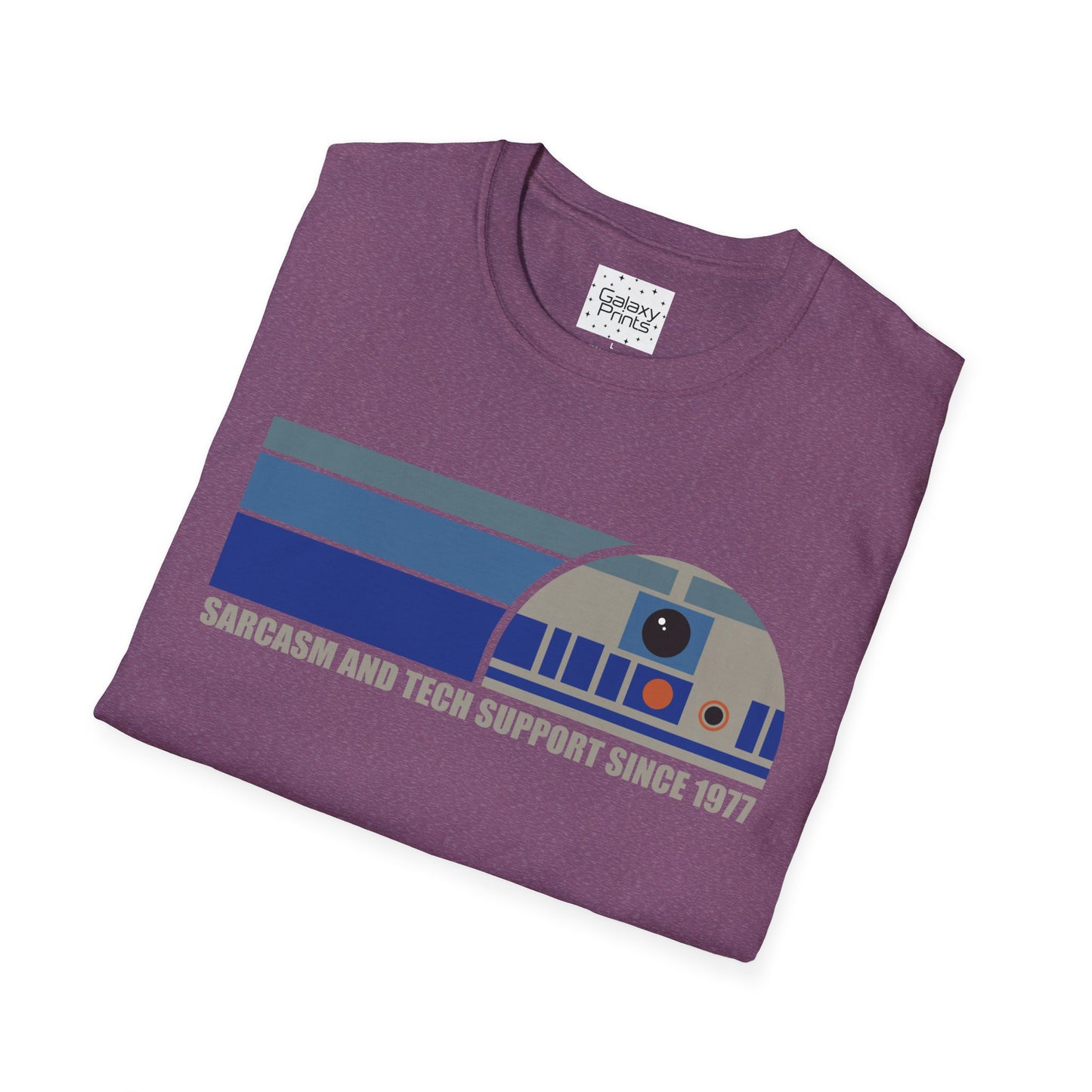 Star Wars Inspired Unisex T-Shirt - 'Sarcasm and Tech Support Since 1977' Graphic Tee