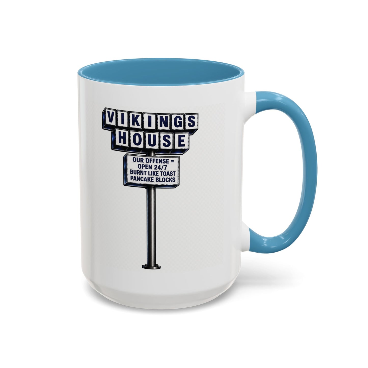 Hoggard Vikings Stylish Accent Coffee Mug "Like Waffle House" 3 - Perfect for Daily Brew & Gifts