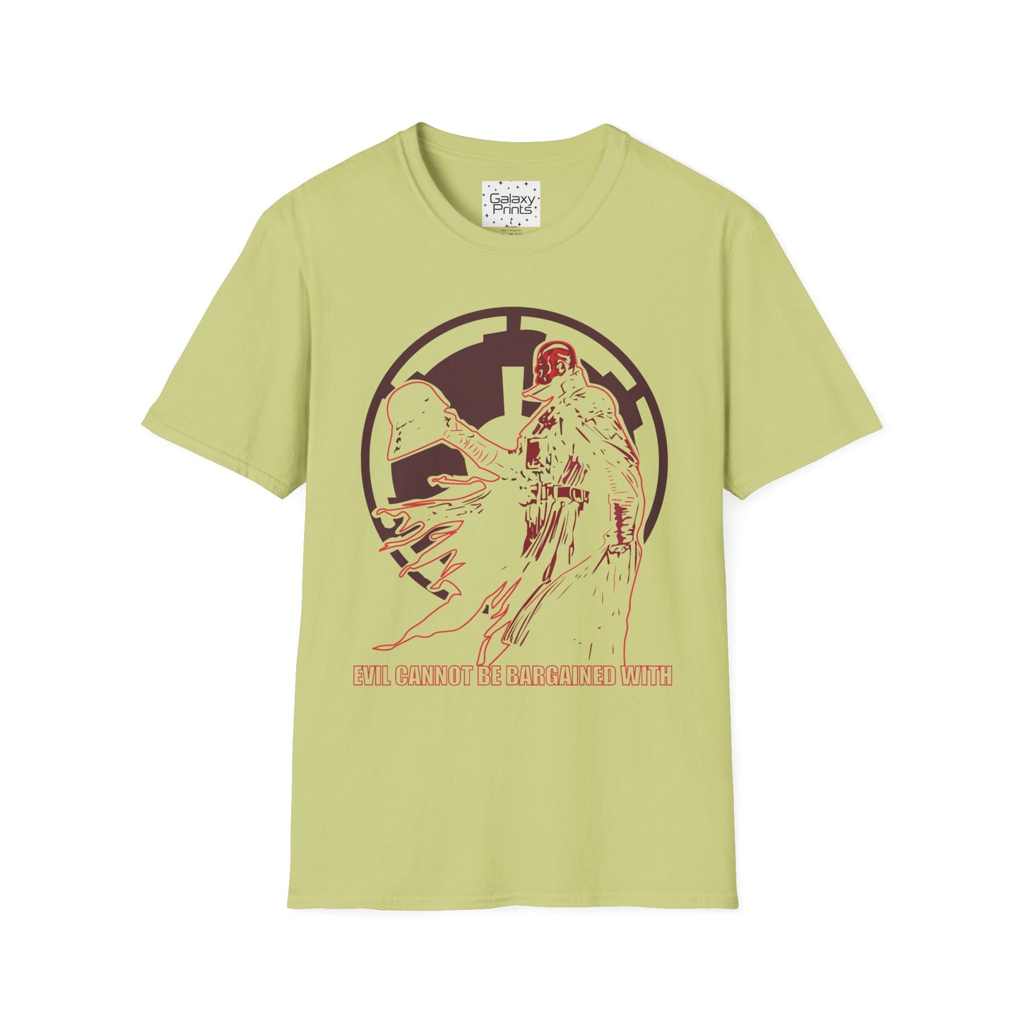 Star Wars Inspired Unisex T-Shirt - 'Vader's Evil Can Not Be Bargained With' Graphic Tee