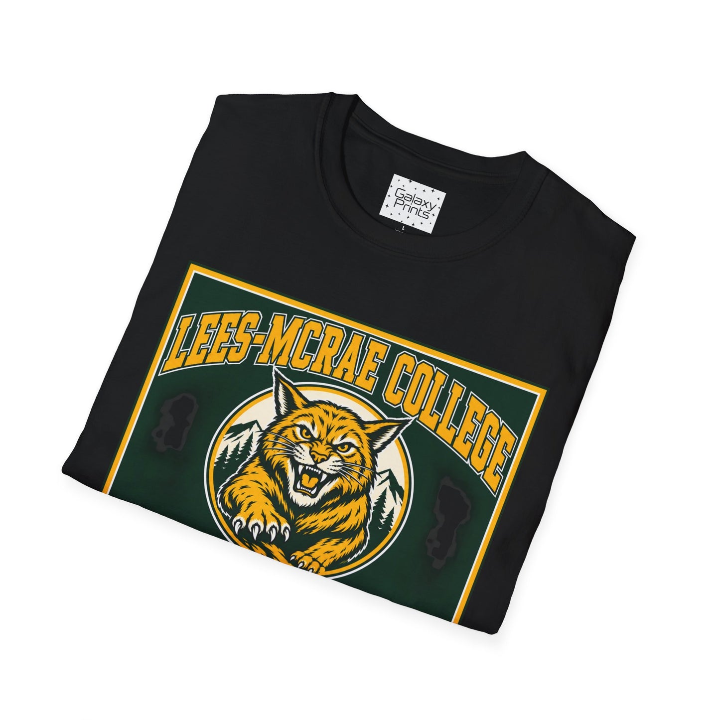 Lees-McRae College Bobcats Vintage Football T-Shirt — Retro Wily Bobcat