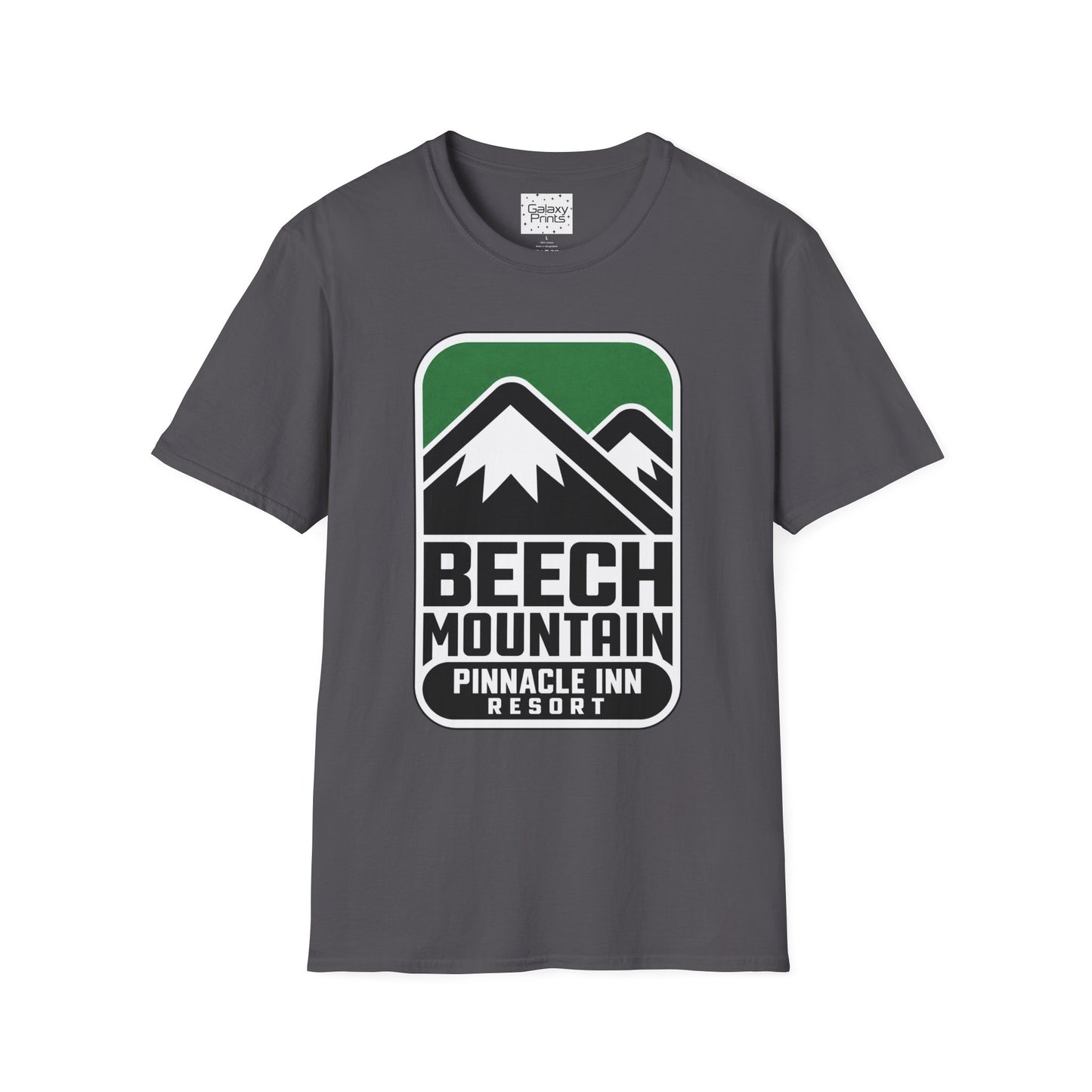 Pinnacle Inn Mountain Resort  Retro T-Shirt — Beech Mountain Pinnacle Inn Resort Graphic Tee Throw Back to 1983