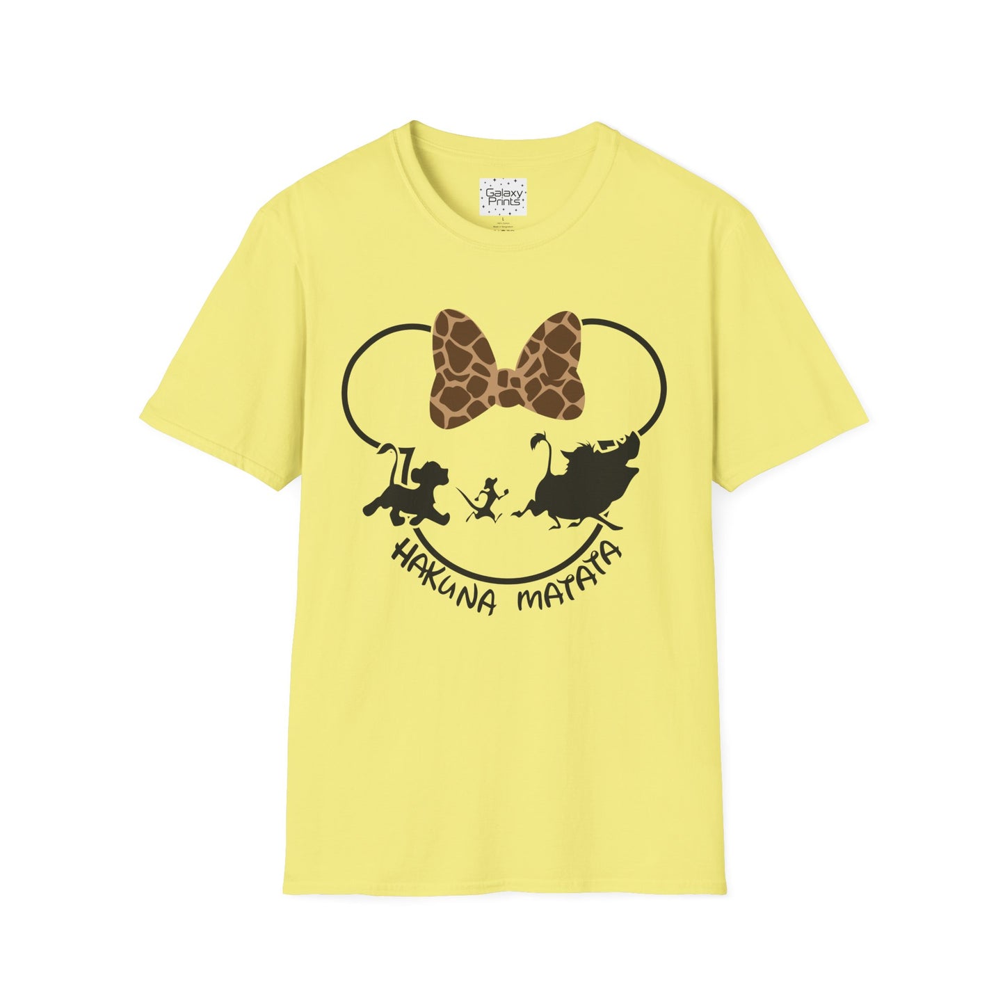 Unisex T-Shirt - DISNEY Inspired - 'Minnie Ears Hakuna Matata'