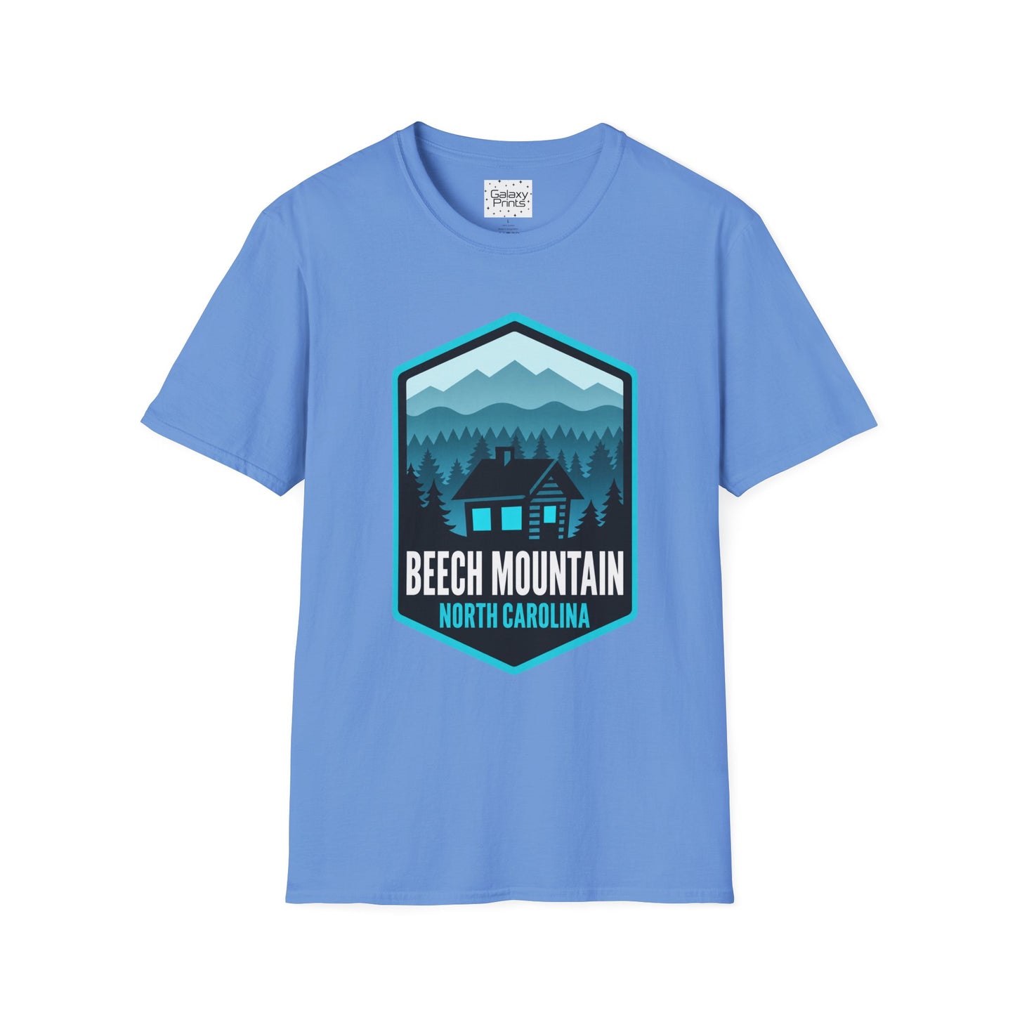 Beech Mountain North Carolina Cabin Tee — Mountain Cabin Graphic T-Shirt